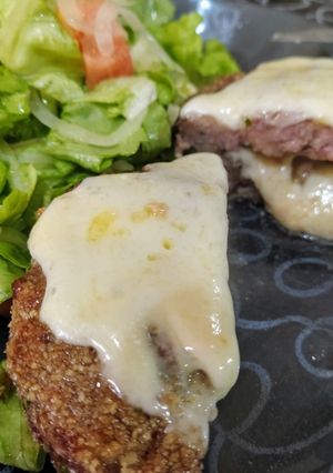 Una foto de Hamburguesas súper rellenas