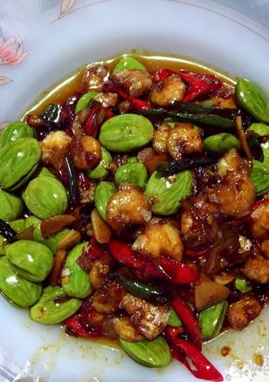 Foto resep Oseng udang+ pete