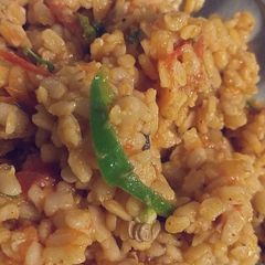 A picture of Daal mash.