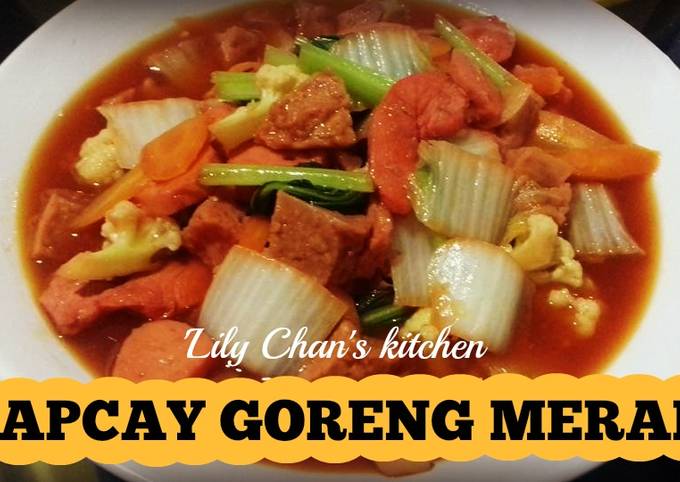 Resep Capcay Goreng Merah Ala Lc Oleh Lily Chan S Kitchen Cookpad