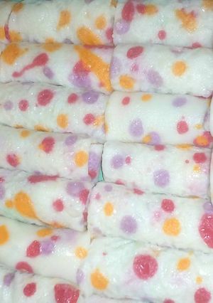 Foto resep Dadar Gulung Polkadot