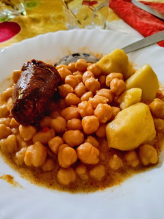 Una foto de Cocido de garbanzos