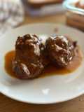 Carrilleras de cerdo al vino tinto ¡fácil y lucida! - Receta de batch cooking