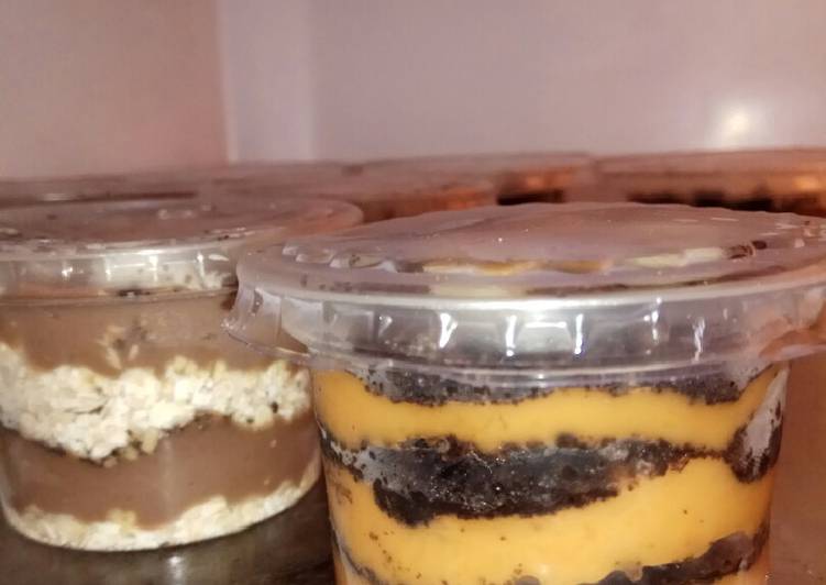 Resep Oreo cheesecake lumer varian thai tea Anti Gagal