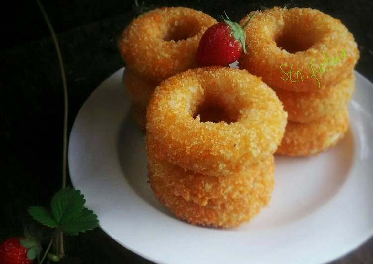 Bagaimana Cara Memasak Donat krispy no telur Yang Lezat Sekali