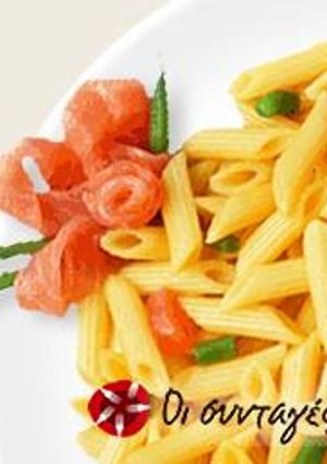 Φωτογραφία της συνταγής Barilla Mini Penne Rigate με σολομό και φασολάκια