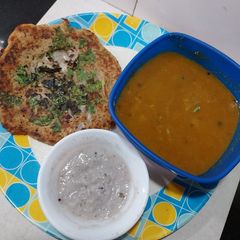 A picture of Horsegram Uttapam.