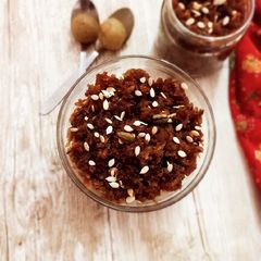 A picture of Amla chutney(chunda).