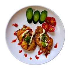 รูปของ Chicken katsu homemade