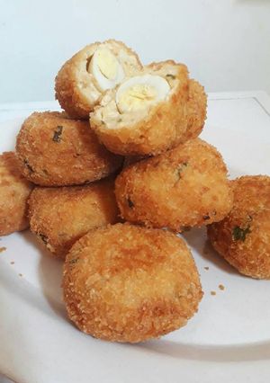 Foto resep Bola Tahu isi Telur Puyuh