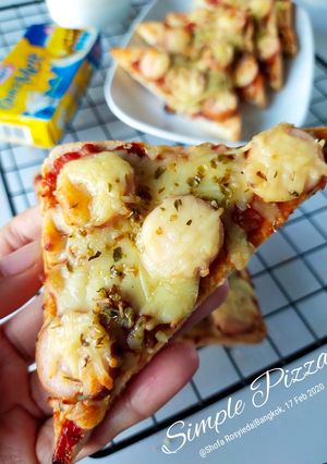 Foto resep Simple Pizza