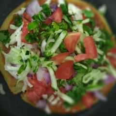 A picture of Handwa Pizza Recipe - New Version of Pizza.