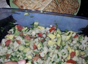 Una foto de Ceviche de cazón