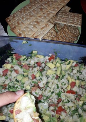 Una foto de Ceviche de cazón