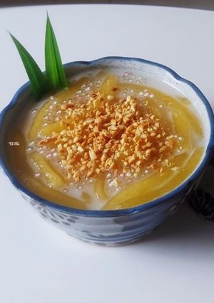 Hình của món BÁNH CANH ngọt vị bắp vàng 🌽.
