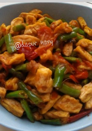 Foto resep Buncis tahu sos tiram