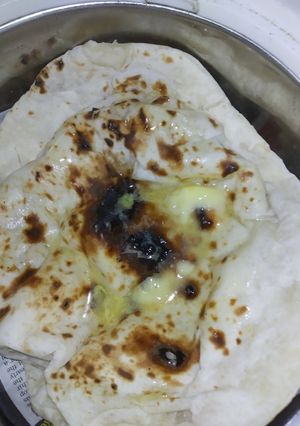 A picture of Soft bread naan.