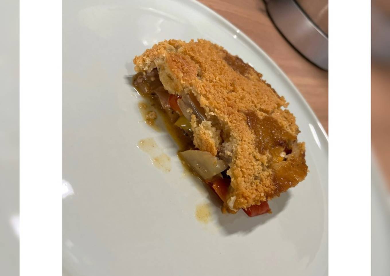 Crumble de légumes du jardin