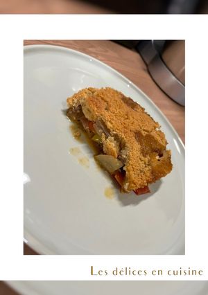 Une photo de Crumble de légumes du jardin