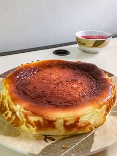 Foto resep Burnt Basque Cheesecake
