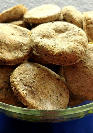 Una foto de Galletitas integrales