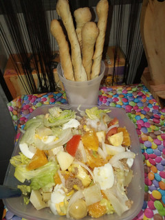 Una foto de Ensalada reforzada