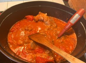 Une photo de Osso bucco marengo