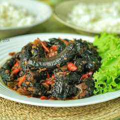 รูปของ Kering belut (pedas manis) #selasabisa