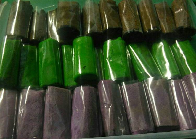 Resep Dadar gulung 3 rasa Anti Gagal