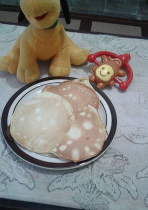 Foto resep Simple banana pancake (mpasi 1+)