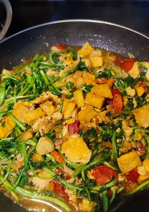 Foto resep Oseng Selada Air Mantull