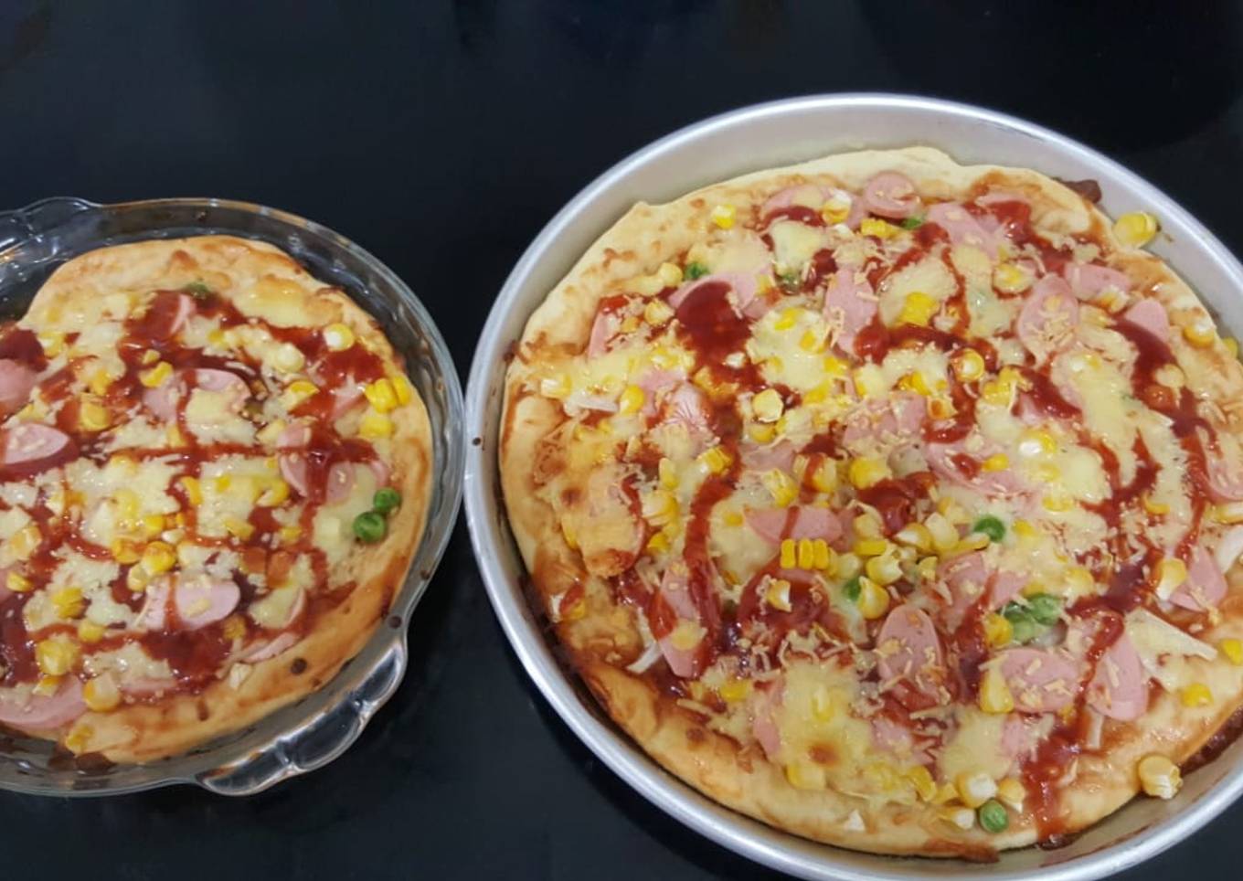 Pizza ulen 3 menit toping suka-suka