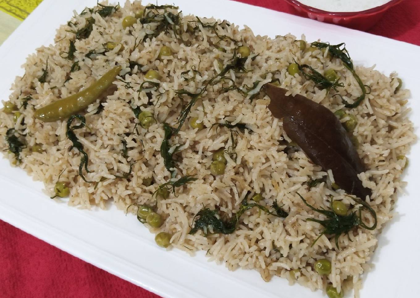 Soya Matar Pulao