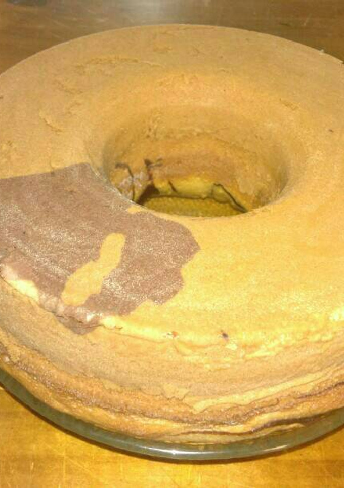 Una foto de Torta marmolada húmeda cremosa y súper esponjosa!! matera