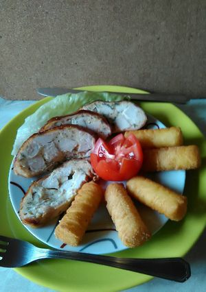 Csirkemell őzgerincben recept fotója