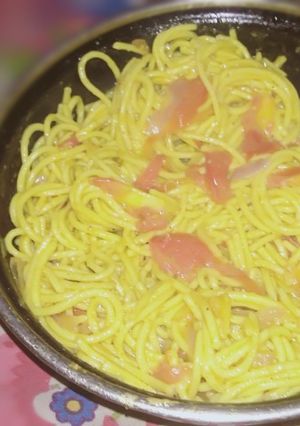 A picture of Singapuri healthy spaghetti.