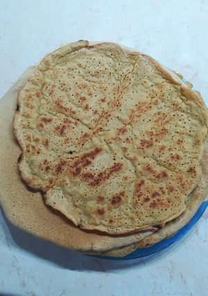 Zabpehely palacsinta recept fotója