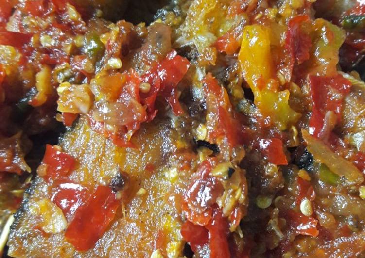 Resep Balado ikan gurame pedas, Lezat Sekali