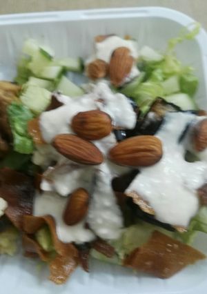صورة لوصفة سلطة الباذنجان