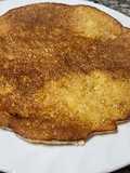 Pancake de banana y naranja sin gluten sin azúcar