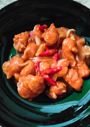 Foto resep Dada Ayam Fillet Asam Manis