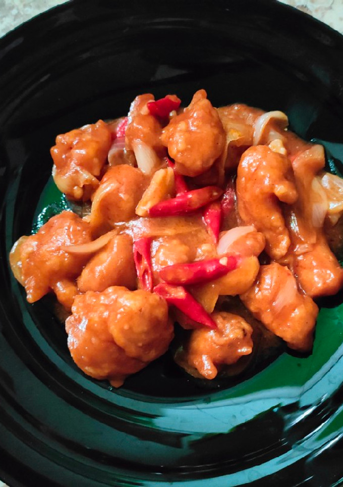 Foto resep Dada Ayam Fillet Asam Manis