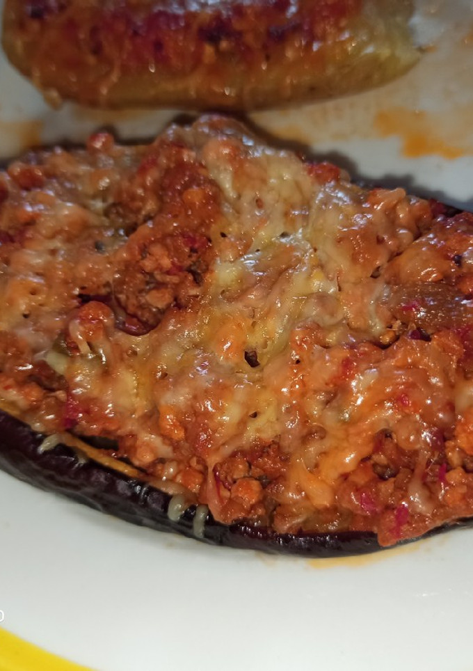 Una foto de Berenjenas rellenas