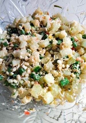 Foto resep Trancam (urap sayur mentah)