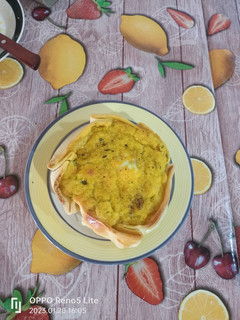 Una foto de Pastel de choclo en masa, receta fácil