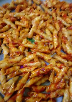 Foto resep Kacang sembunyi pedas manis evigani