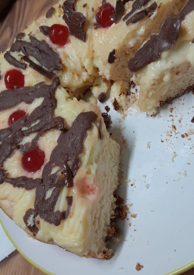 Una foto de 🥰 Rosca de Pascuas Express con crema pastelera Ledevit 👏🏻!!