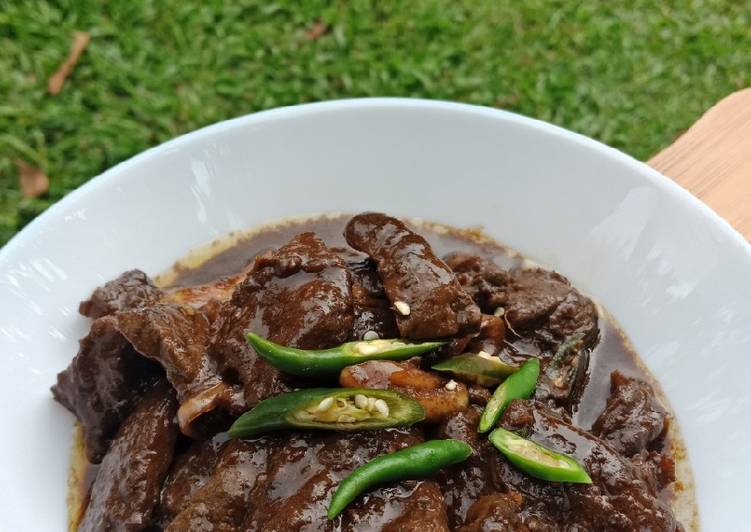 Arahan Memasak Daging Masak Hitam dari Dinda utk Kanda😆 yang Murah