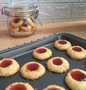 Easy Ways Make Recipes Thumbprint Cookies with Strawberry Jam the Can Spoil the Tongue Delicious.
