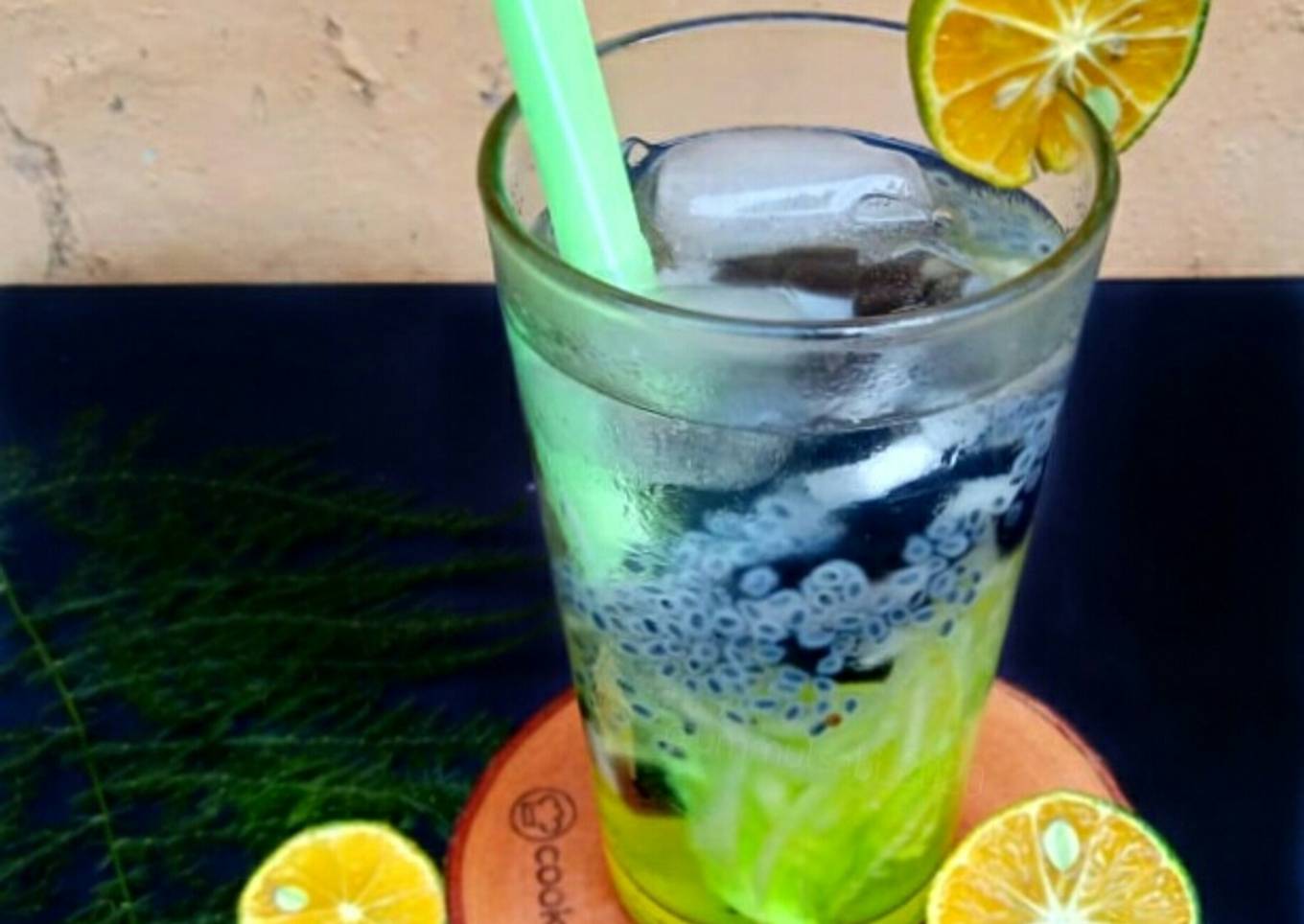 Es Melon Jelly Selasih